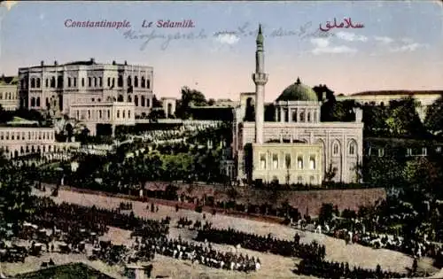 CPA Constantinople Istanbul Turquie, Le Selamlik