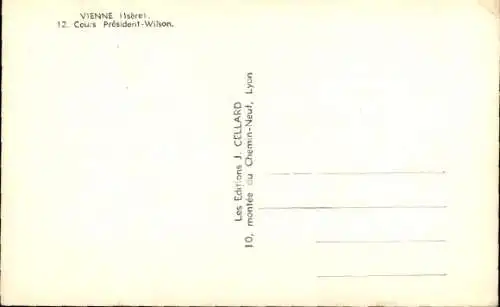 Ak Vienne Isère, Cours President-Wilson