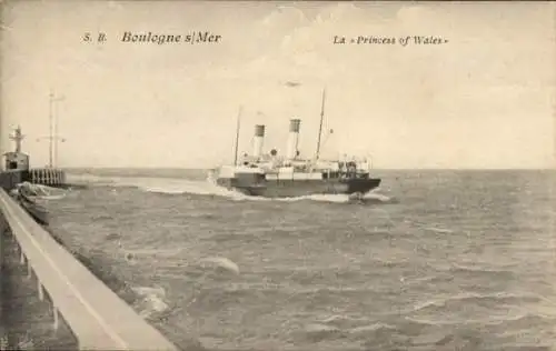 CPA Boulogne sur Mer Pas de Calais, Princess of Wales