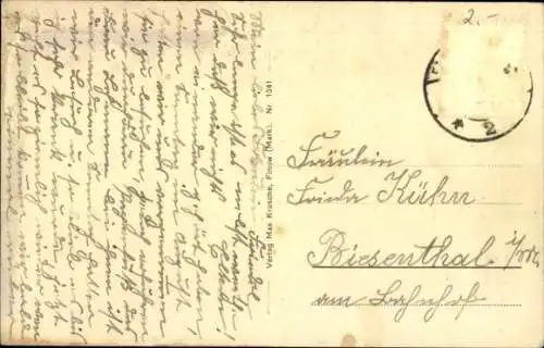 Ak Eberswalde in der Mark, Promenade