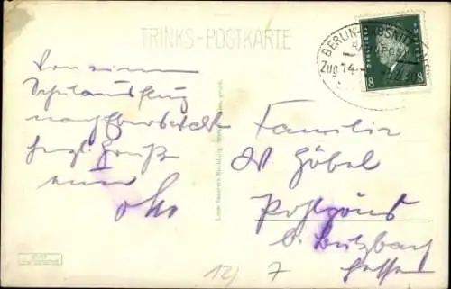 Ak Eberswalde in der Mark, Promenade