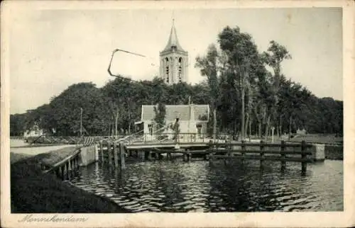 Ak Monnikendam Waterland Nordholland Niederlande,  ein Dorf in der Nähe von Amsterdam, mit ein...