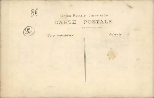 Ak Asnières sur Seine Hauts-de-Seine, Inondations Janvier 1910, Quai