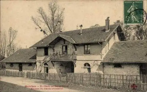 Ak Garches Hauts de Seine, Pare de Saint Cloud, Maison du Garde-Forestier