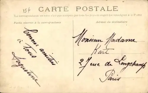 CPA Deauville sur Mer Calvados, les Abeilles