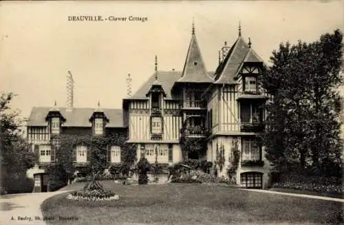 CPA Deauville sur Mer Calvados, Clower Cottage