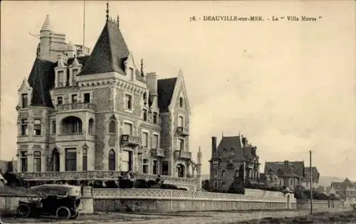 CPA Deauville sur Mer Calvados, Villa Morse