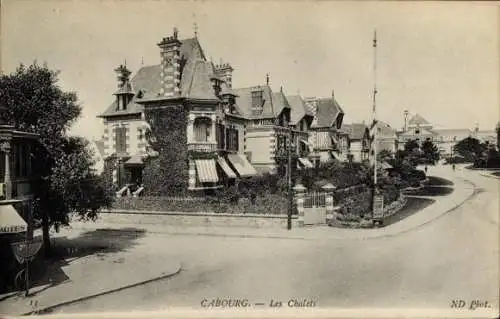 Ak Cabourg Calvados, Les Chalets