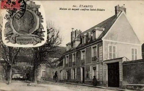 Ak Étampes Essonne, Geburtshaus von Geoffroy Saint-Hilaire