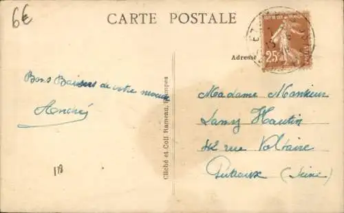 Ak Étampes Essonne, Place Notre-Dame