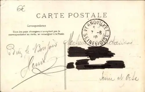 Ak Corbeil Essonnes Essonne, Vue generale