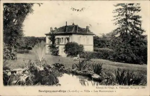 Ak Savigny sur Orge Essonne, Villa "Les Marronniers"