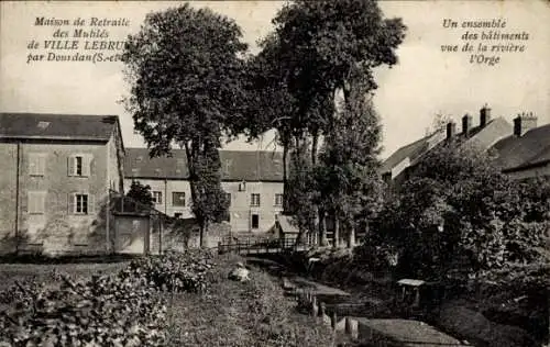 Ak Dourdan Essonne, Maison de Retraite des Mutiles de Ville Lebrun