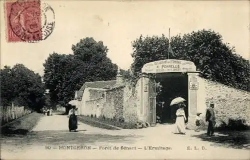 Ak Montgeron Essonne, Forêt de Sénart, L´Ermitage