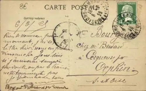 CPA Longjumeau-Essonne, Place du Marché