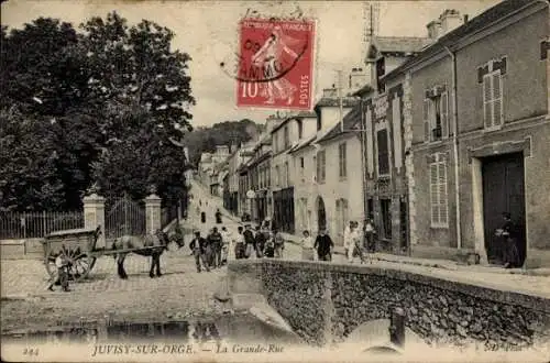 CPA Juvisy-sur-Orge Essonne, Grande-Rue