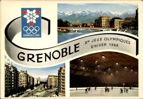 Ak Grenoble Isère, Olympische Winterspiele 1968, Eishockey