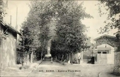 Ak Rueil Hauts-de-Seine, Avenue Tuck Stell