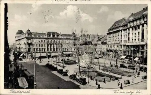 Ak Budapest Ungarn, Vorösmarthy Platz