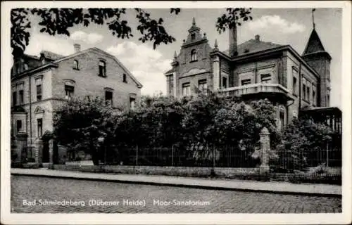 Ak Bad Schmiedeberg in der Dübener Heide, Moor-Sanatorium