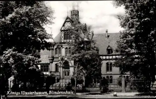 Ak Königs Wusterhausen in Brandenburg, Blindenschule