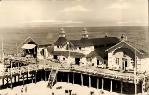 Ak Ostseebad Sellin auf Rügen, Brückenhaus