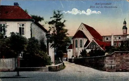 Ak Heilbad Heiligenstadt Eichsfeld Thüringen, Blick auf die Klosterkirche