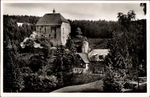 Ak Bad Berneck im Fichtelgebirge Bayern, Ruine Stein