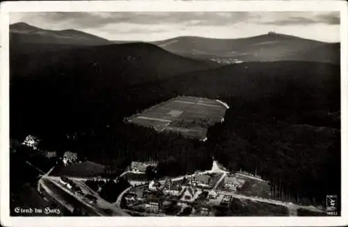 Ak Elend Oberharz am Brocken, Panorama