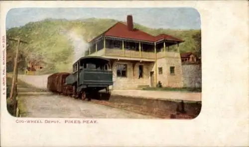 PC Colorado USA, Cog-Wheel Depot, Pikes Peak