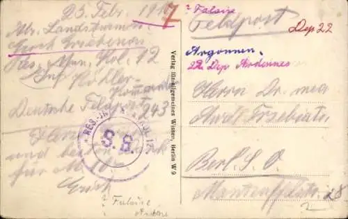 Ak Autry Argonnen Ardennes, Freibad und Elektrizitäts-Werk in den Argonnen