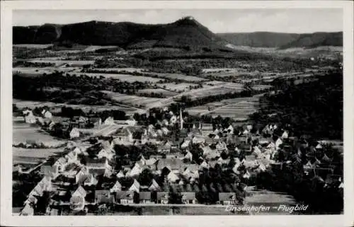 Ak Linsenhofen Frickenhausen in Württemberg, Fliegeraufnahme