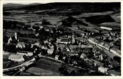 Ak Erbendorf in der Oberpfalz, Fliegeraufnahme