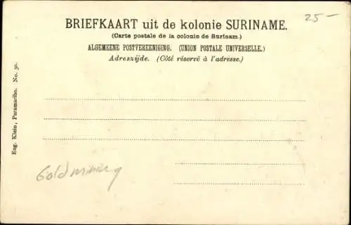 Ak Suriname, Goldwäscher