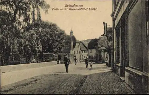 Ak Rockenhausen im Donnersbergkreis,  Kaiserslauterner Straße