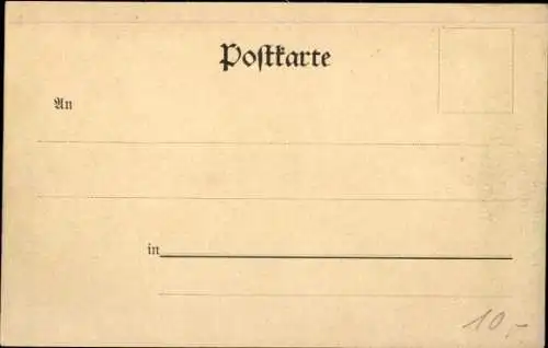 Ak Potsdam, historische Ansicht 1732
