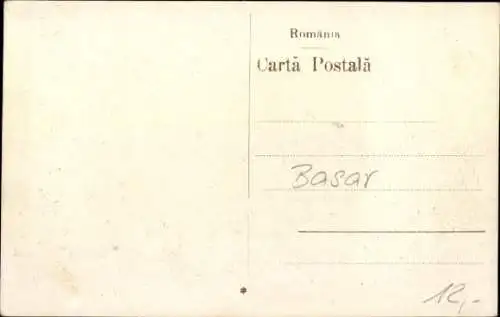 Ak Czernowitz Tschernowitz Cernăuți Ukraine, Basar, Marktstände