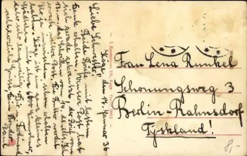 Ak Køge Köge Dänemark, Nørregade