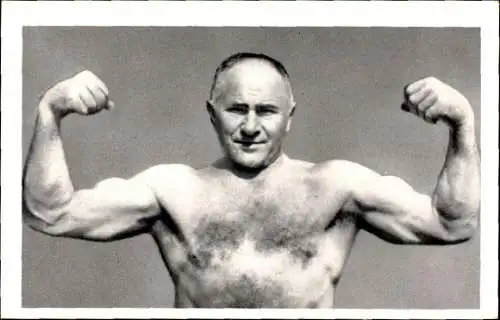 Ak Schwerathlet Milo Barus, Stärkster Mann der Welt