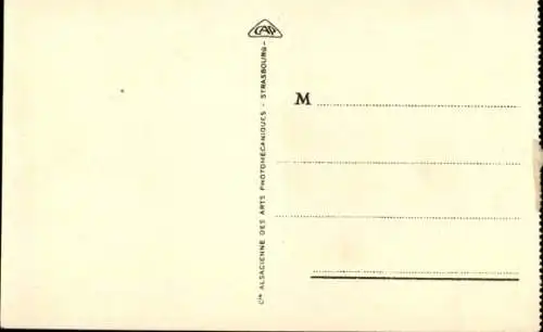 CPA Le Courrier de France