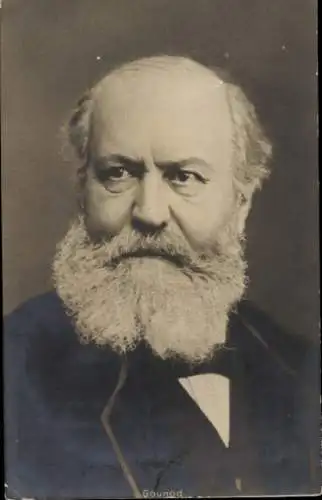 Ak Charles Gounod, Französischer Komponist, Portrait