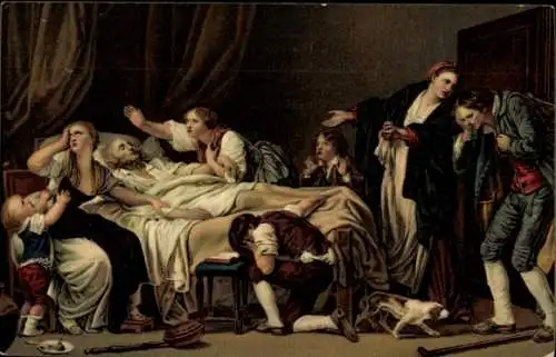 Künstler CPA Greuze, J. B., Le Fils Funi