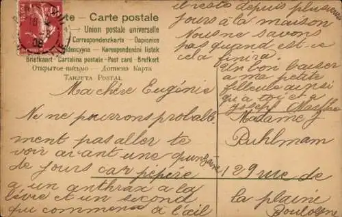 Künstler Ak Menschen am Ufer, Boote, See