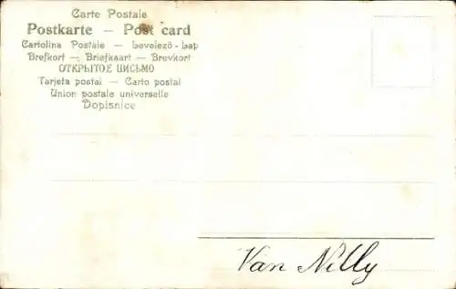 Litho Betendes Mädchen in der Kirche, Altar