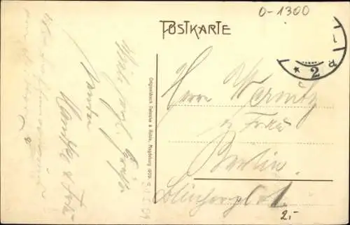 Ak Eberswalde in Brandenburg, Promenade