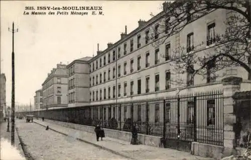 Ak Issy les Moulineaux Hauts de Seine, La Maison des Petits Ménages