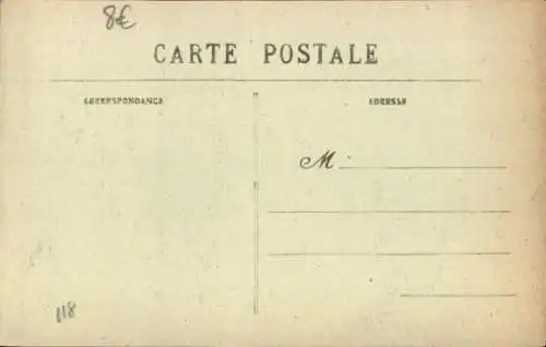 Ak Dives sur Mer Calvados, Les Halles