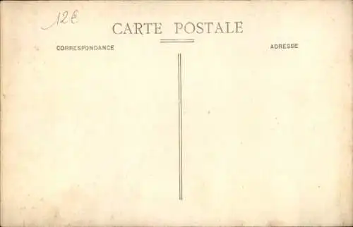 Ak Courseulles sur Mer Calvados, Entree de la Rue Bernieres