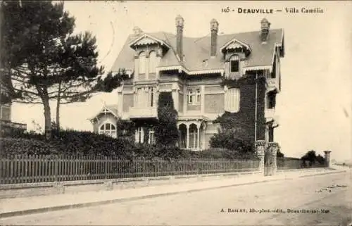 Ak Deauville Calvados, Villa Camelia