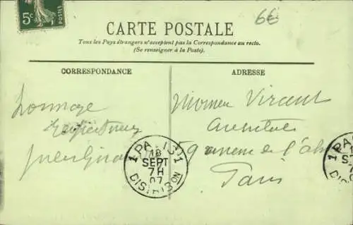 Ak Cabourg Calvados, Deichpromenade, Grand Hotel